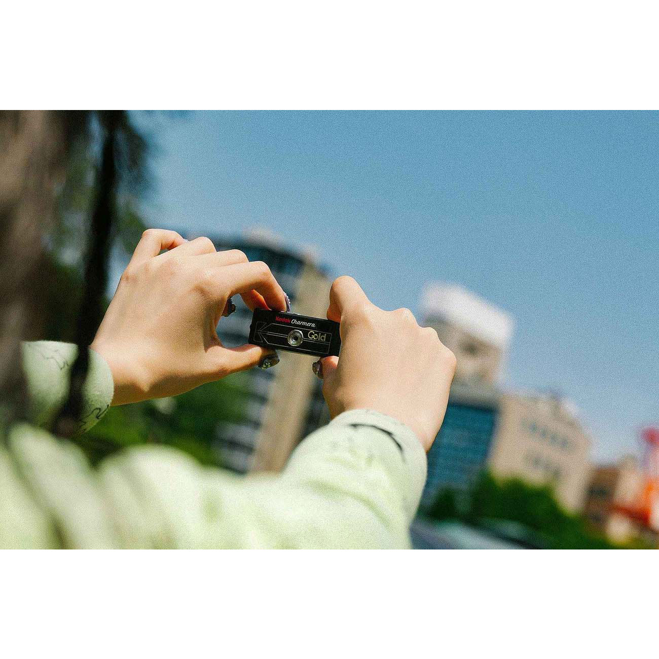 نمای کاربردی دوربین دیجیتال کلیدی کداک KODAK Millennium Charmera Keychain Digital Camera