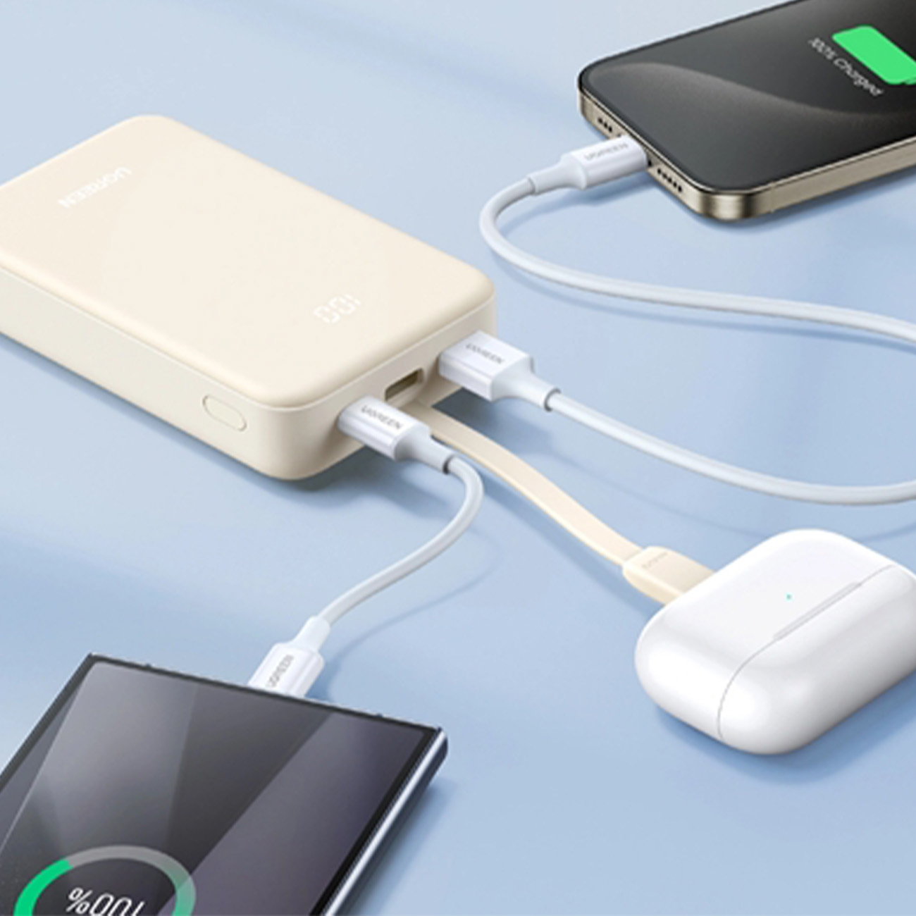 کاربرد پاوربانک یوگرین UGREEN PB505 22.5W 20000mAh Power Bank