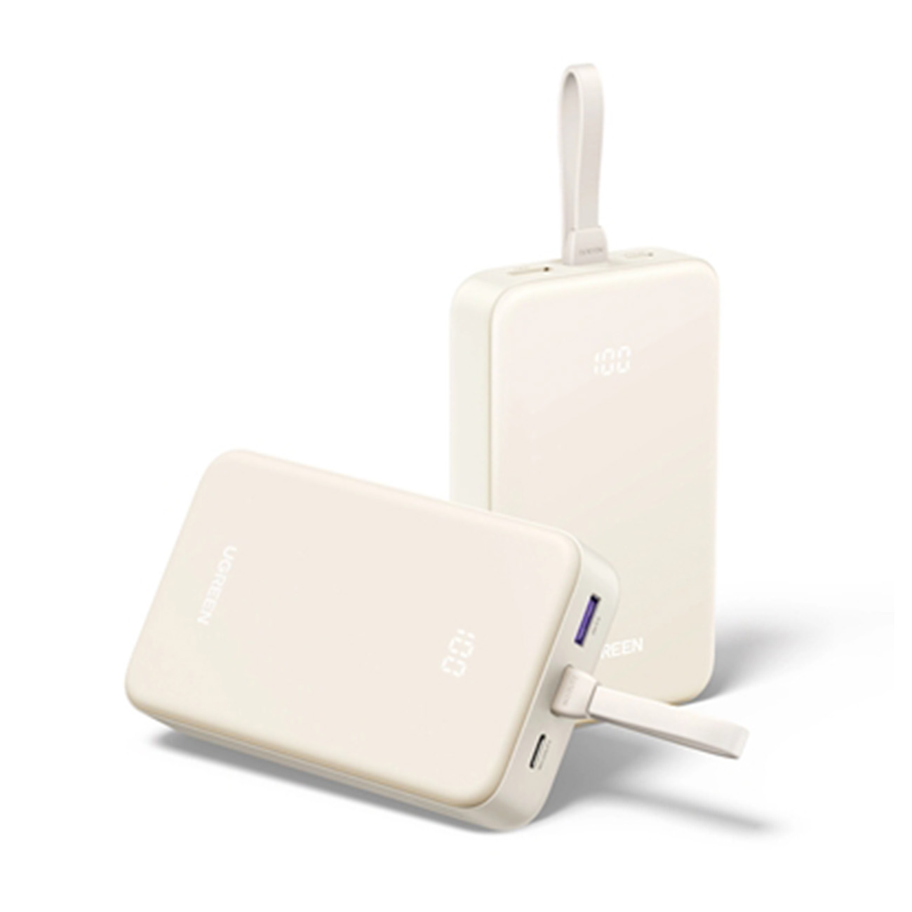 نمای پایین پاوربانک یوگرین UGREEN PB505 22.5W 20000mAh Power Bank