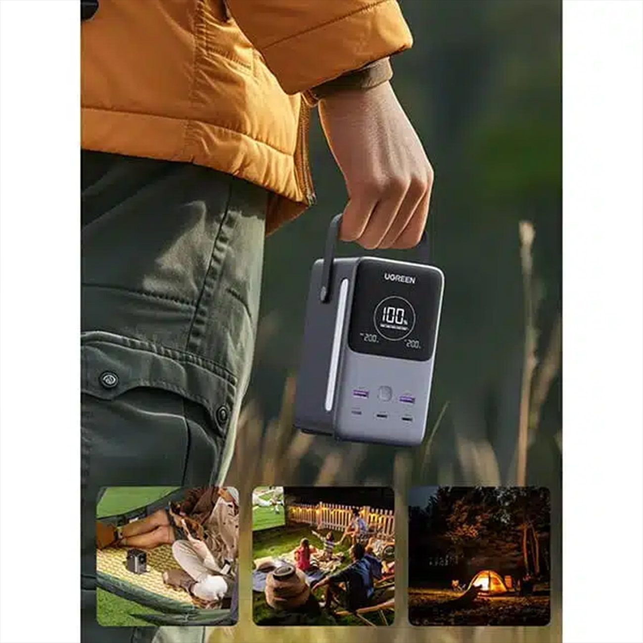 کاربرد پاوربانک یوگرین UGREEN PB770 48000mAh 300W Power Bank