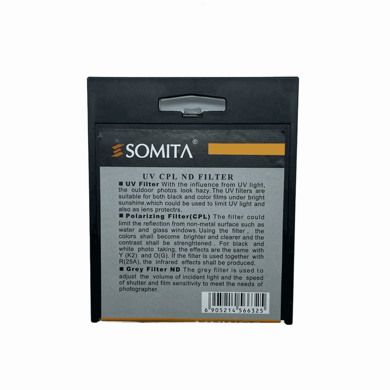 فیلتر لنز سومیتا Somita 62mm Gradual Grey Lens Filter