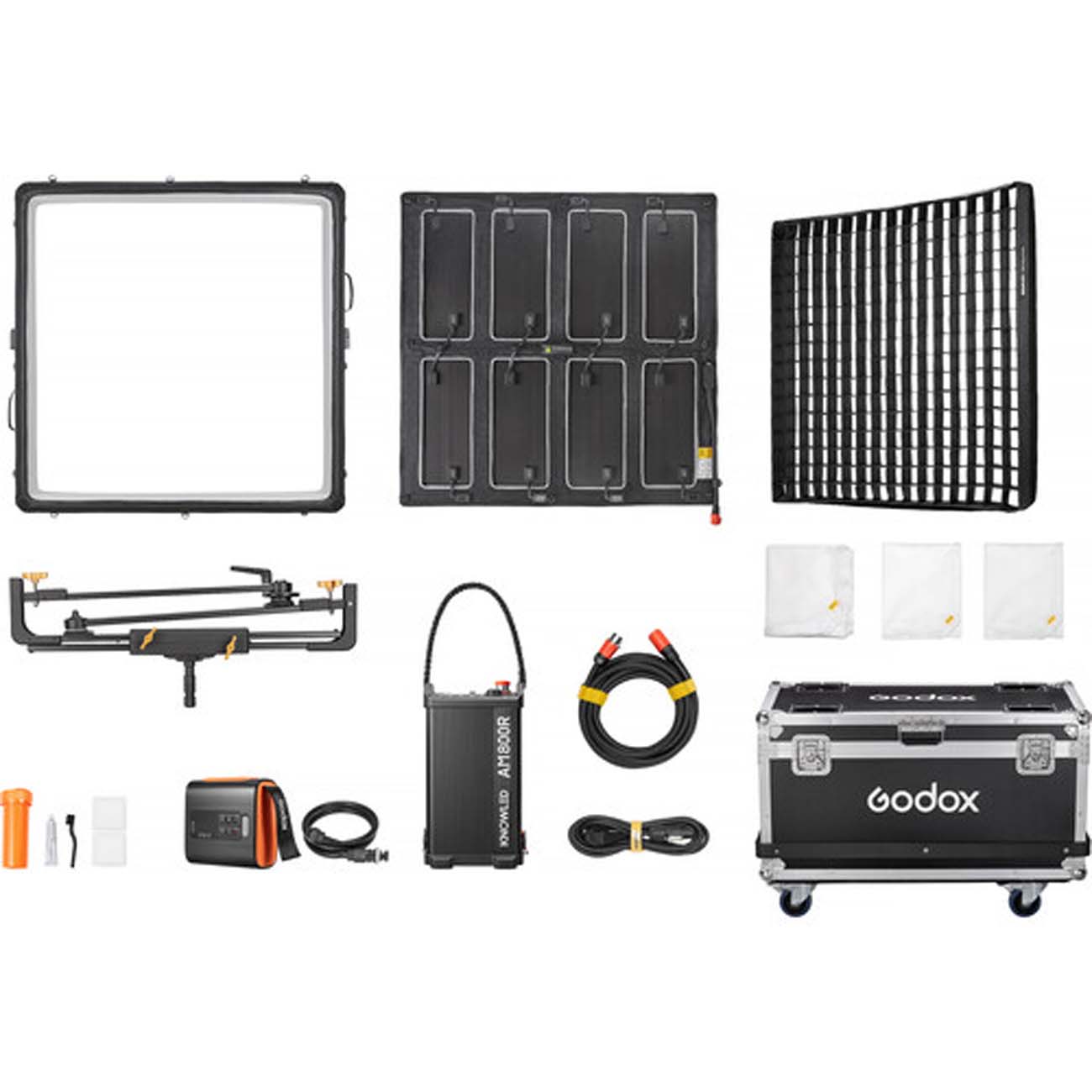 نمای اقلام پنل نور گودکس Godox KNOWLED AM800R RGB Inflatable LED Light Mat