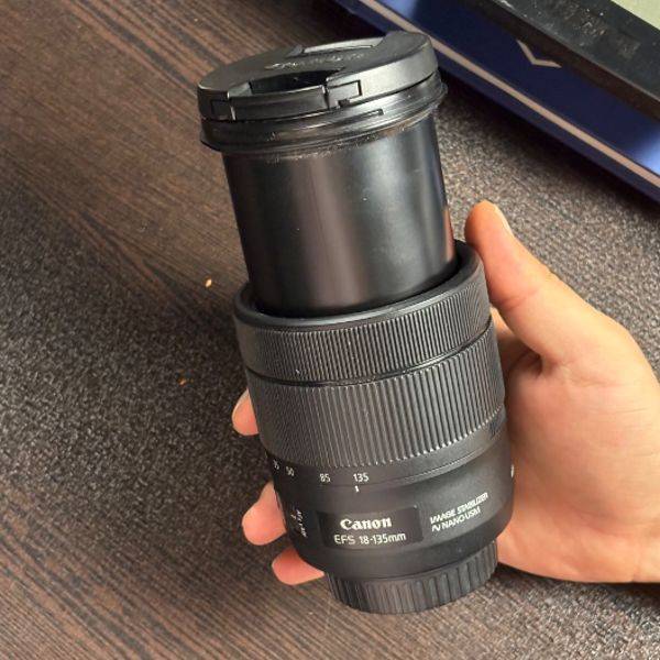 لنز دست دوم کانن Canon EF-S 18-135mm f/3.5-5.6 IS USM No Box (جعبه ندارد)