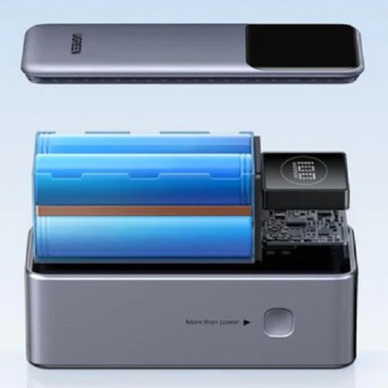 داخل پاوربانک یوگرین UGREEN PB724 Nexode 100W 12000mAh Power Bank