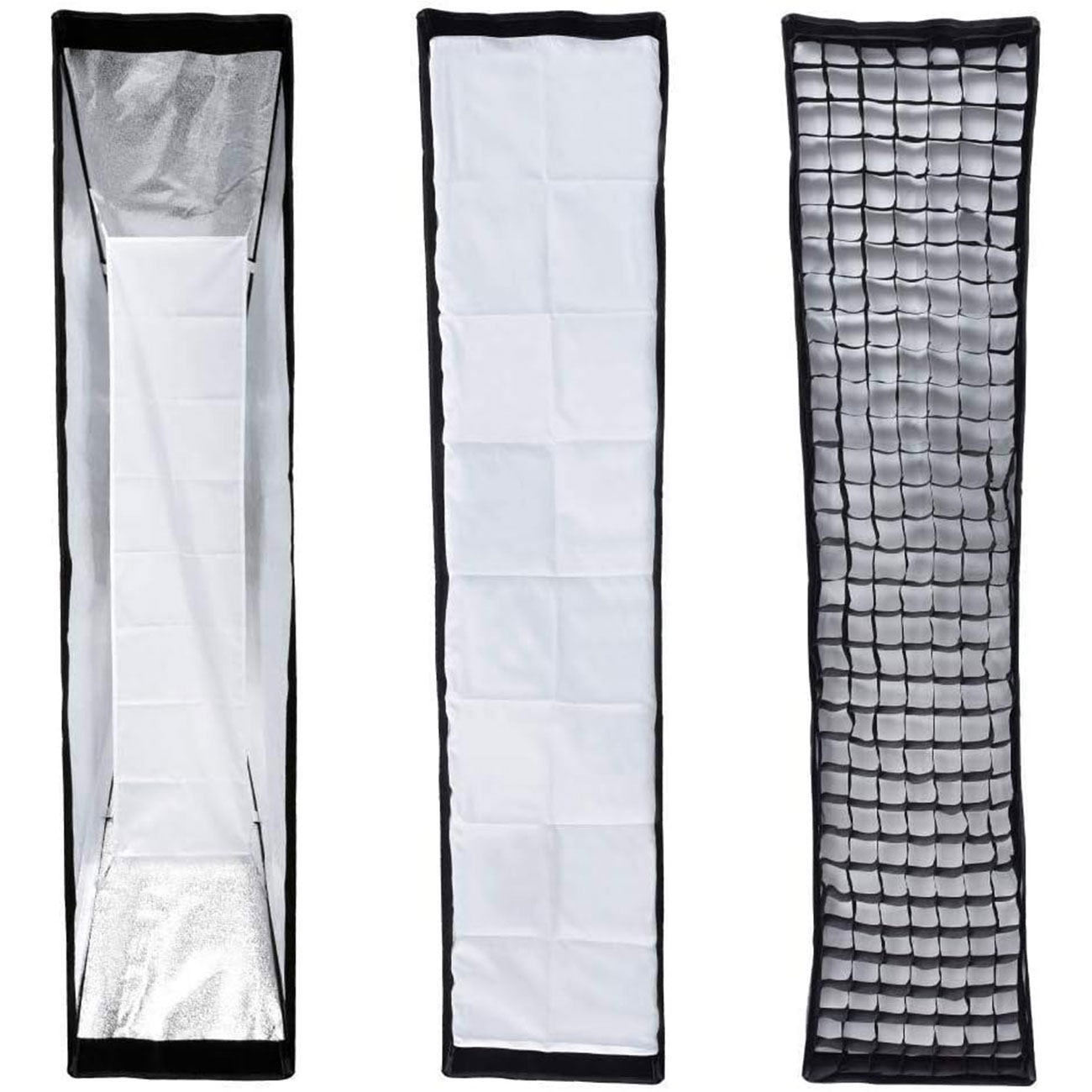 نمای روبه رو سافت باکس گودکس Godox SB-FW40180 40x180cm softbox with Grid