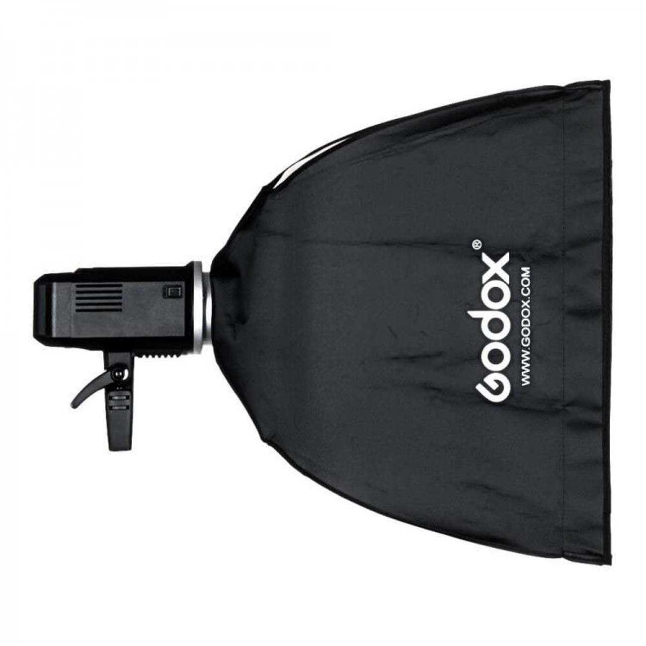 نمای سمت راست سافت باکس گودکس Godox SB-GUSW9090 Umbrella style grid softbox 90x90cm