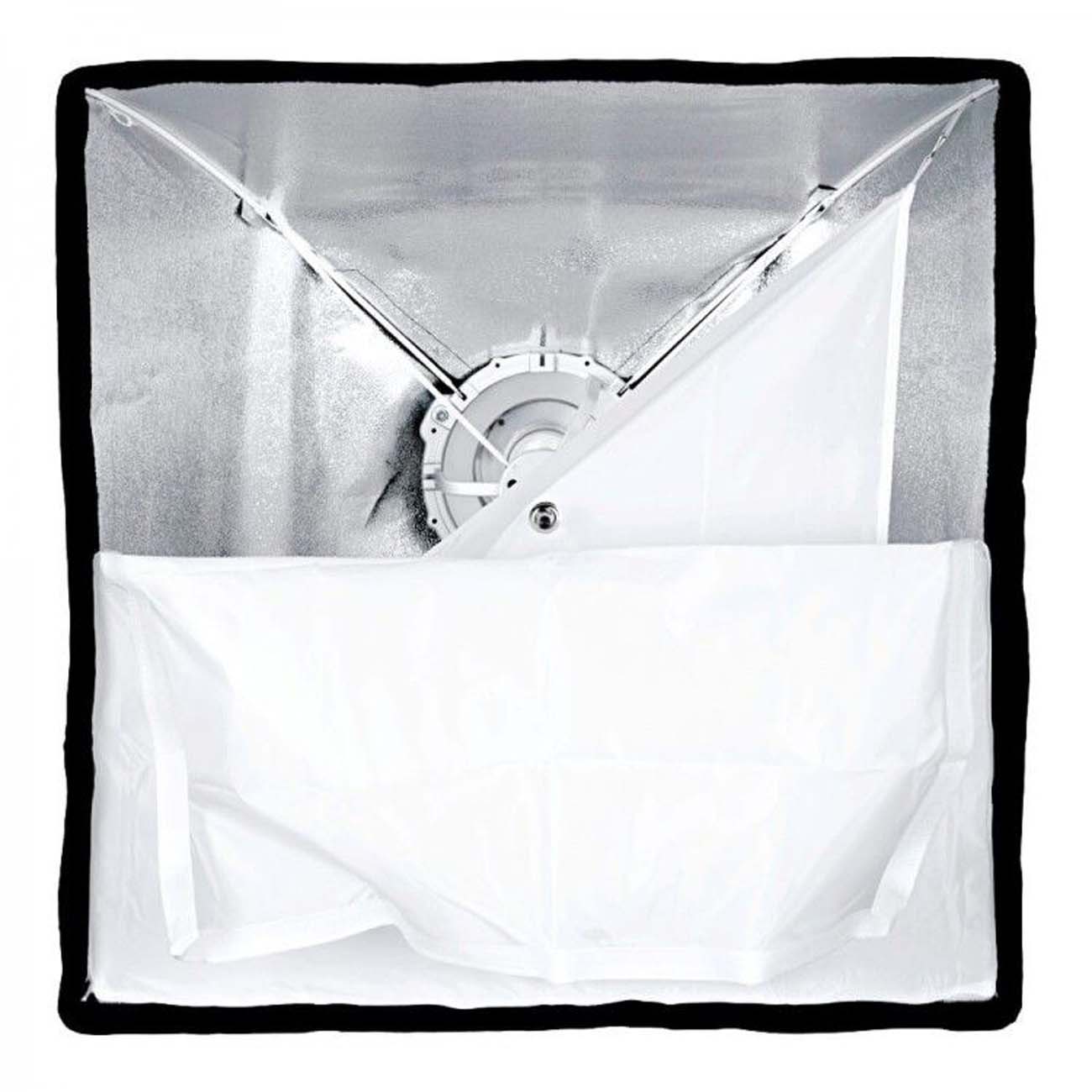 نمای روبه رو سافت باکس گودکس Godox SB-GUSW9090 Umbrella style grid softbox 90x90cm