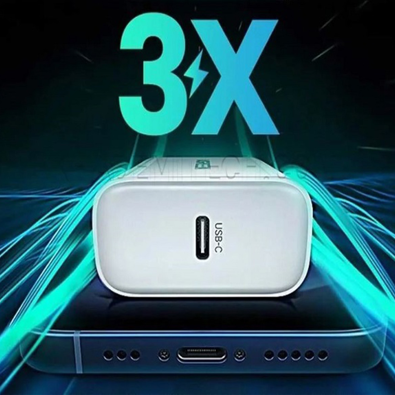 قدرت شارژر دیواری یوگرین UGREEN CD318 20W USB-C Wall Charger