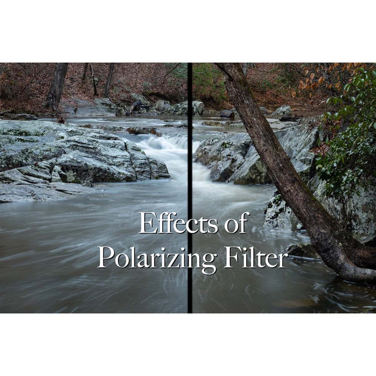 نمای کاربردی از فیلتر لنز کی اند اف K&F Concept C-PL HMC Series-C 82mm Circular Polarizing Filter