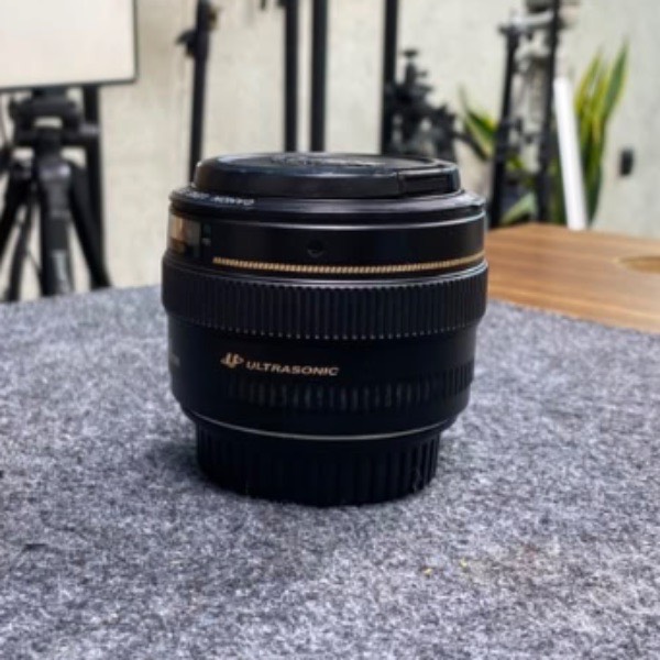 لنز دست دوم Canon EF 50mm f/1.4 USM Lens (جعبه دارد)