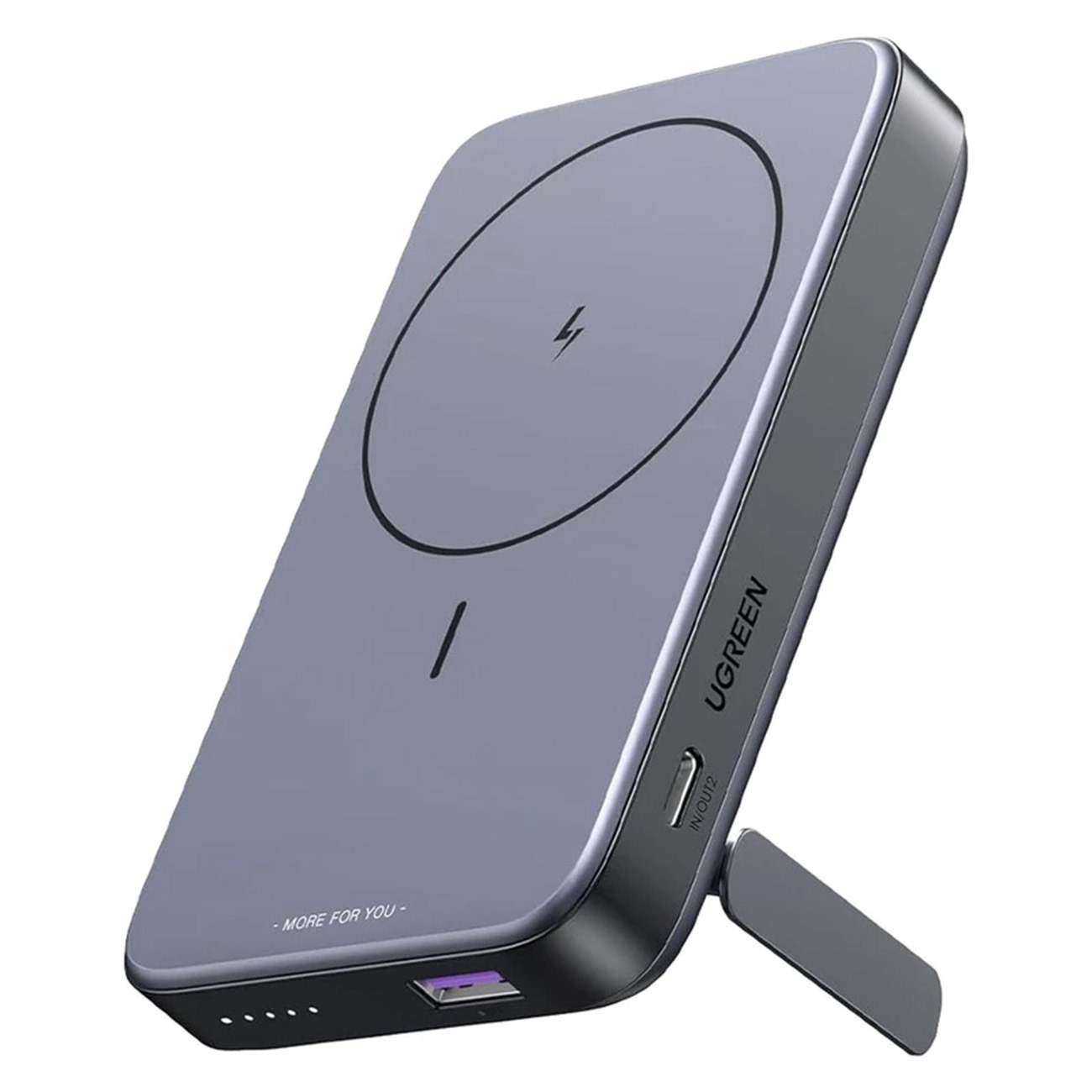 پاوربانک مغناطیسی یوگرین UGREEN PB206 10000mAh 22.5W Kickstand Magnetic Wireless Power Bank
