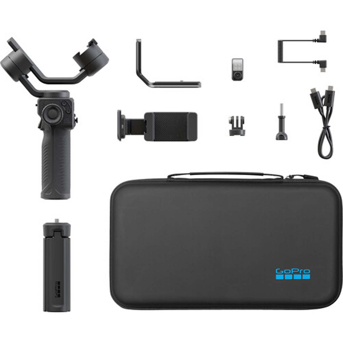 نمای اقلام گیمبال گوپرو GoPro Fluid Pro AI Multi-Device Gimbal Stabilizer With AI Tracking