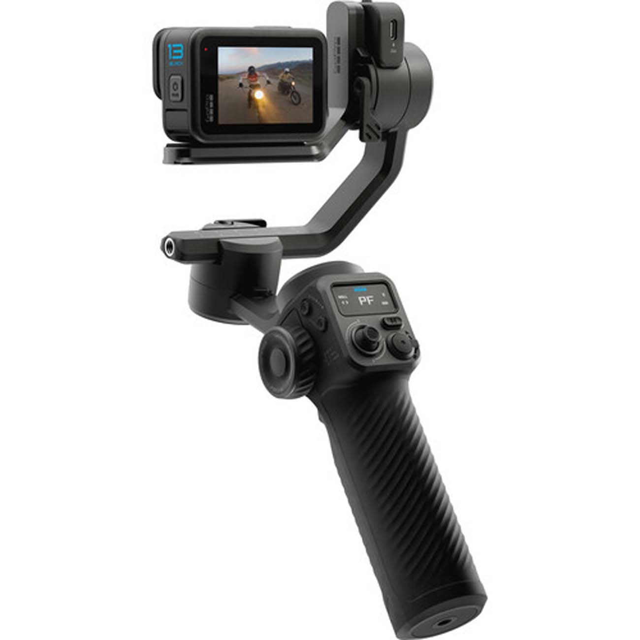 نمای جانبی گیمبال گوپرو GoPro Fluid Pro AI Multi-Device Gimbal Stabilizer With AI Tracking