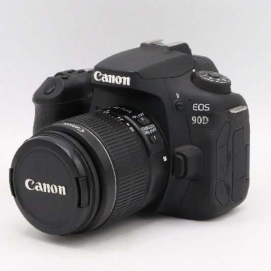 دوربین دست دوم عکاسی کانن Canon EOS 90D DSLR kit 18-55mm STM (10000 شات)