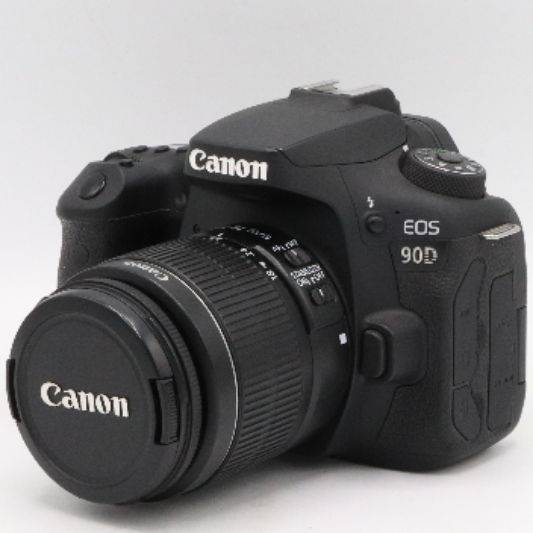 دوربین دست دوم عکاسی کانن Canon EOS 90D DSLR kit 18-55mm STM (10000 شات)