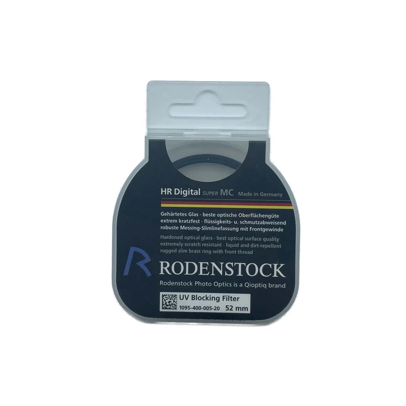 نمای قاب فیلتر لنز رودن اشتوک Rodenstock UV Super MC 52mm Lens Filter