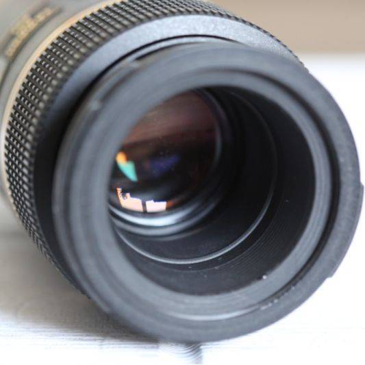 لنز دست دوم لنز ماکرو تامرون Tamron 90mm f2.8 macro For Canon (جعبه ندارد)