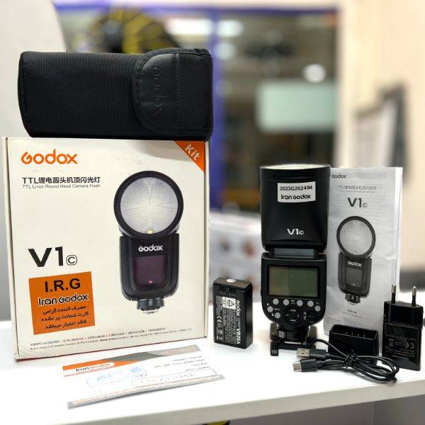 فلاش اسپیدلایت گودکس دست دوم Godox V1 Flash For Canon