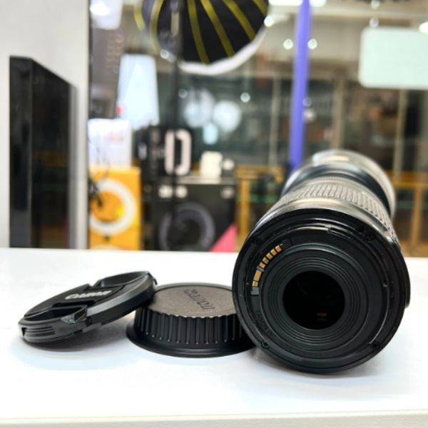 لنز دست دوم کانن Canon EF-S 55-250mm f/4-5.6 IS STM (جعبه دارد)