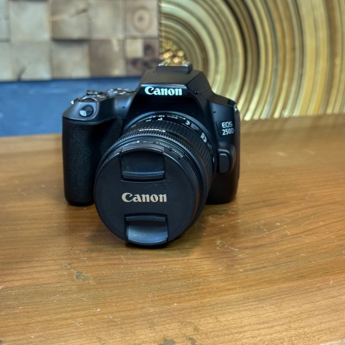 دوربین دست دوم عکاسی کانن Canon EOS 250D Kit EF-S 18-55 mm f/4-5.6 IS STM (4000 شات)
