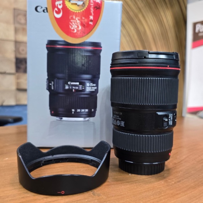 لنز دست دوم کانن Canon EF 16-35mm f/4L IS USM (جعبه دارد)