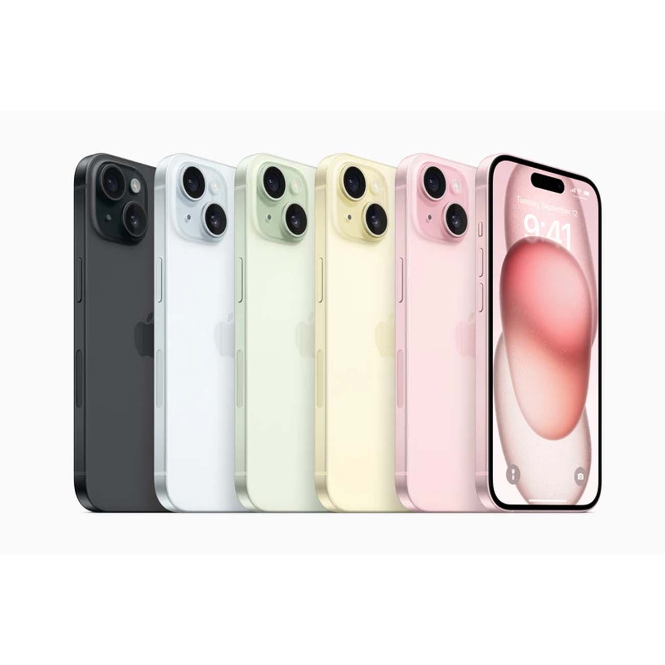 نمای رنگبندی گوشی موبایل اپل Apple iPhone 15 CH Dual SIM 128GB ROM 6GB RAM Mobile Phone