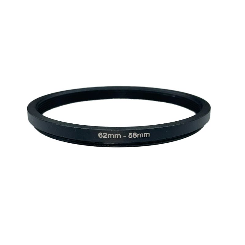 رینگ تبدیل دهانه لنز Step-Down 62 TO 58 MM Adapter Ring