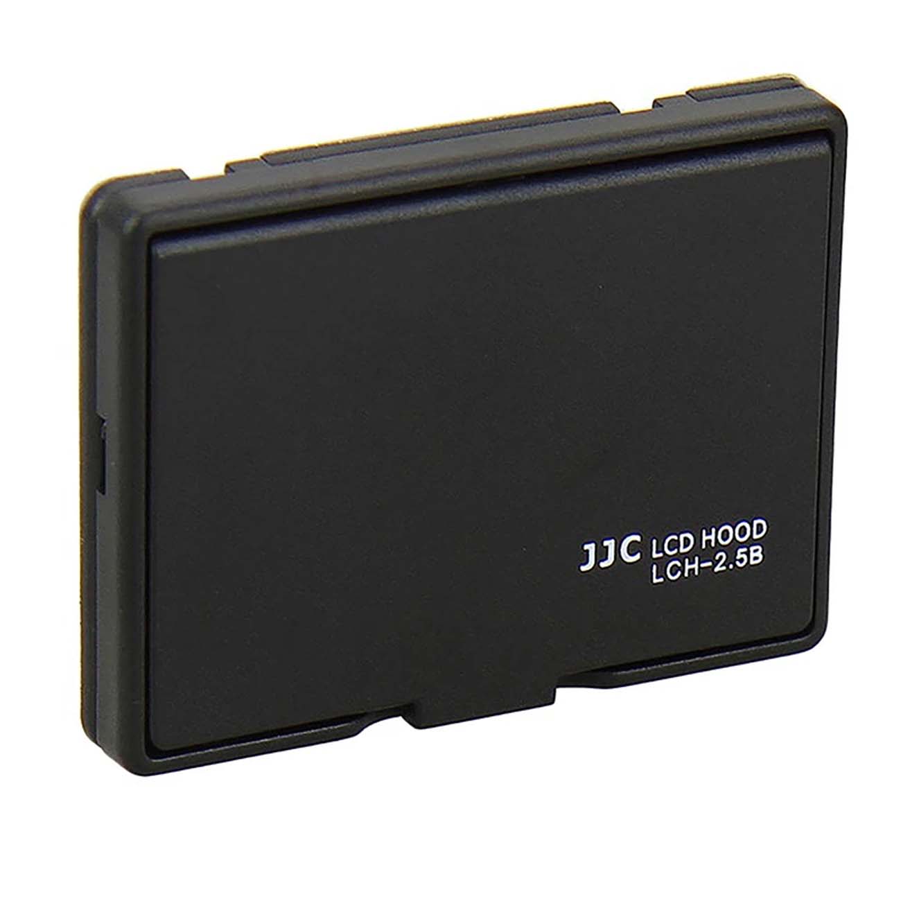 نمای جانبی هود نمایشگر دوربین JJC LCH-2.5B Universal LCD Hood for 2.5 Inch