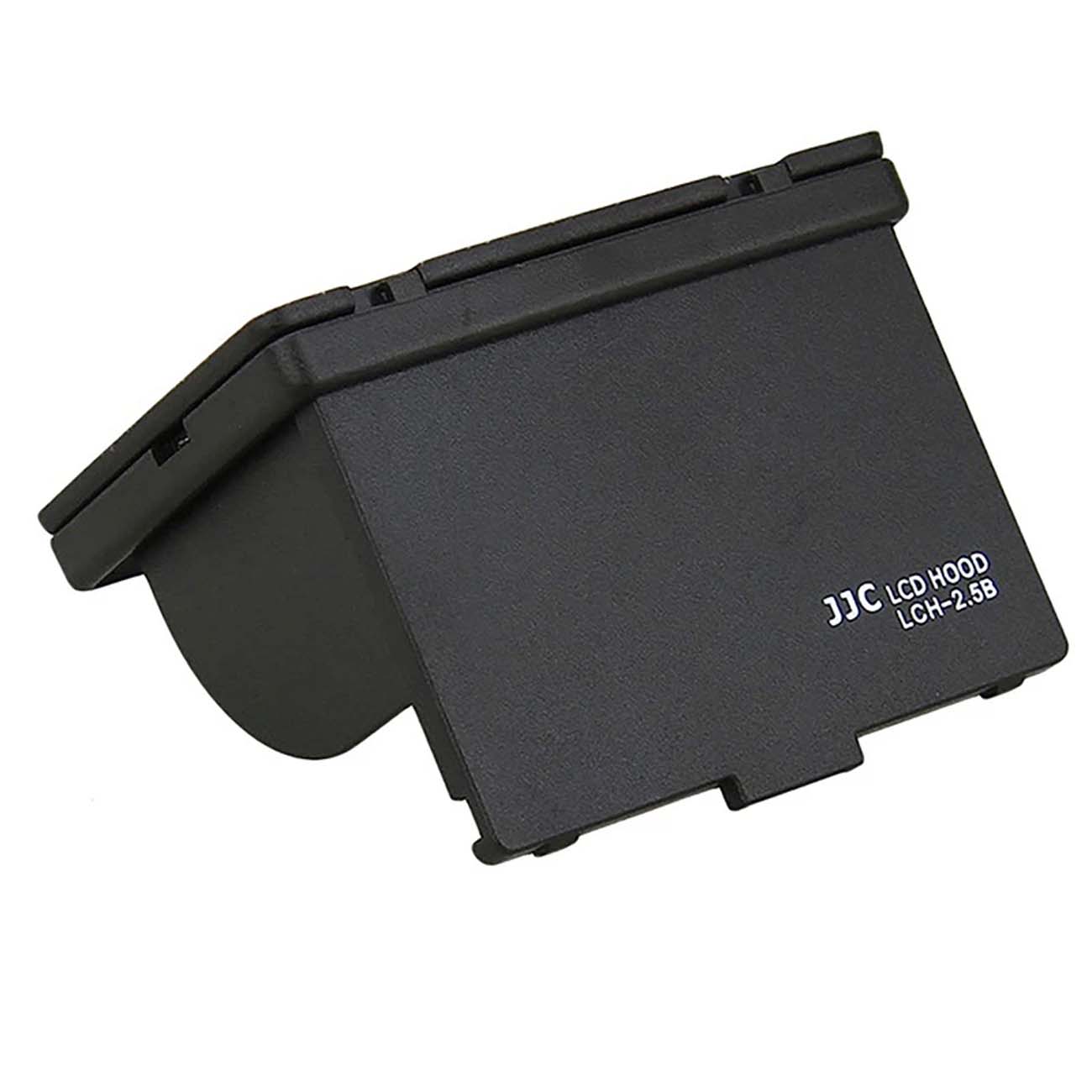 نمای جانبی هود نمایشگر دوربین جی جی سی JJC LCH-2.5B Universal LCD Hood for 2.5 Inch