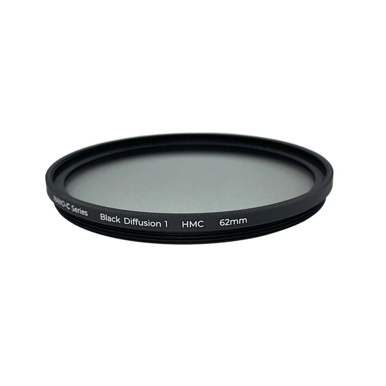 نمای روبه رو از فیلتر لنز کی اند اف K&F Concept Black Diffusion1 HMC Nano-C 62mm Filter