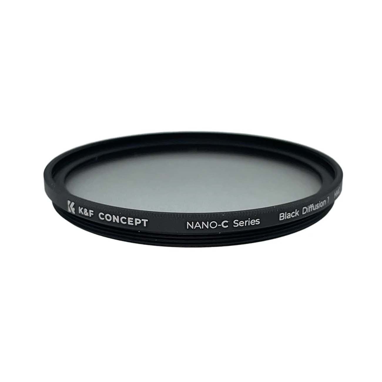 فیلتر لنز کی اند اف K&F Concept Black Diffusion1 HMC Nano-C 49mm Filter
