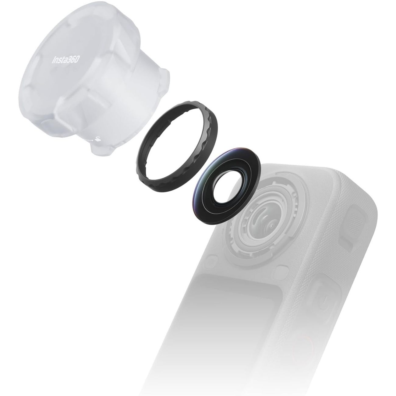 نمای کاربردی کیت لنز یدک Insta360 X6 Replacement Single Lens Kit