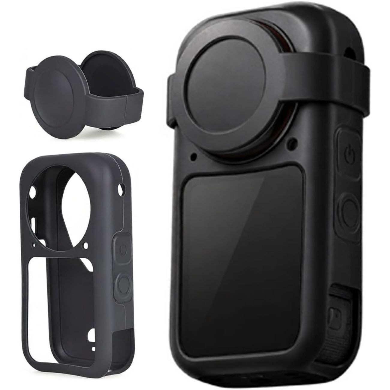 کاور دوربین سیلیکونی Cochanvie Silicone Protective Case with Lens Covers for Insta360 X6