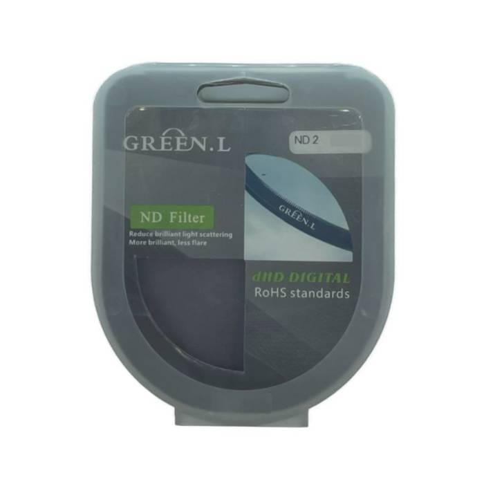 فیلتر لنز گرین ال Green L ND2X 77MM Lens Filter