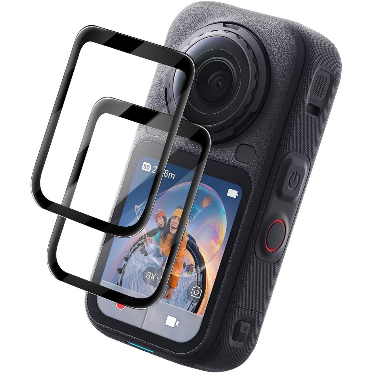 محافظ صفحه نمایش 2Pack Tempered Glass Screen Protector for Insta360 X6