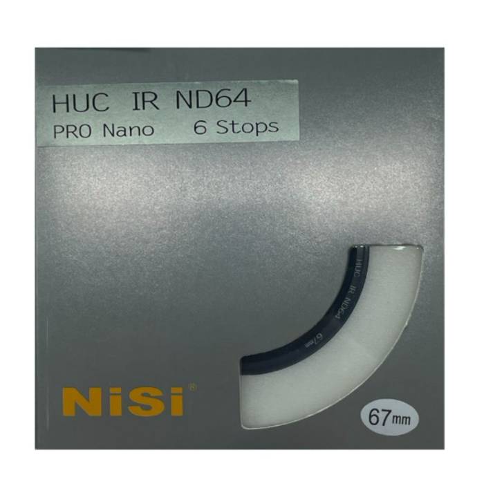 فیلتر لنز نیسی NiSi ND64 HUC PRO NANO 67MM Filter