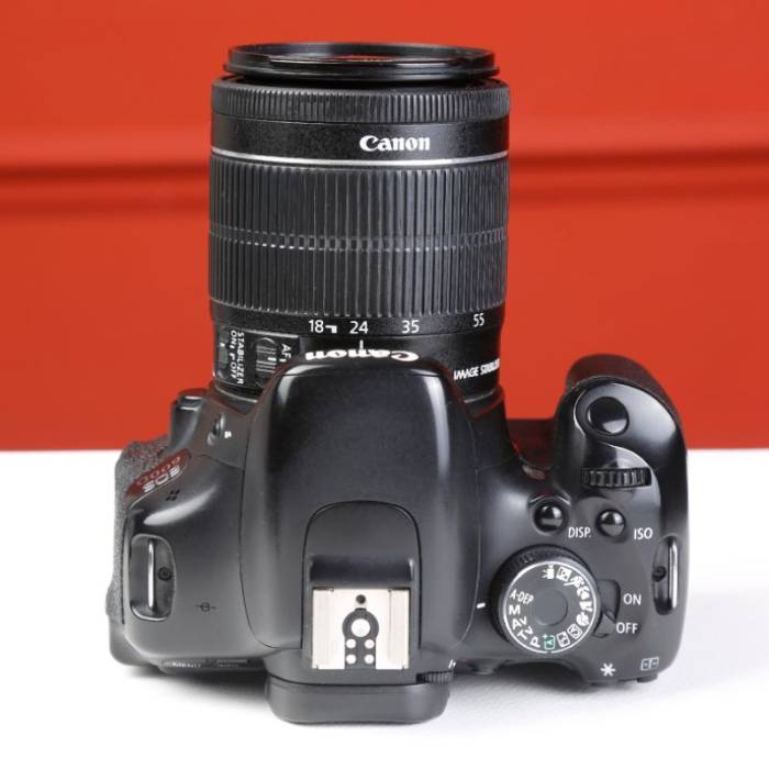 دوربین دست دوم عکاسی کانن Canon EOS 600D Kit 18-55 mm IS II (58000 شات)