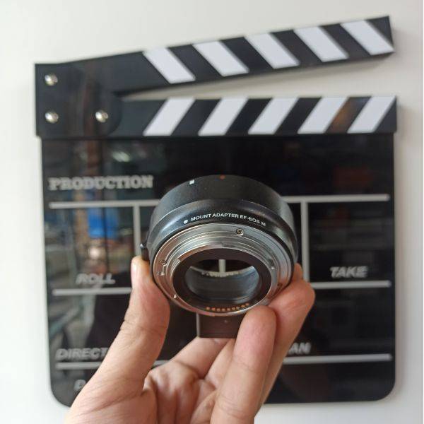 آداپتور دست دوم تبدیل مانت EF و EF-S به EF-M کانن VILTROX Canon EF-EOS M adapter mount
