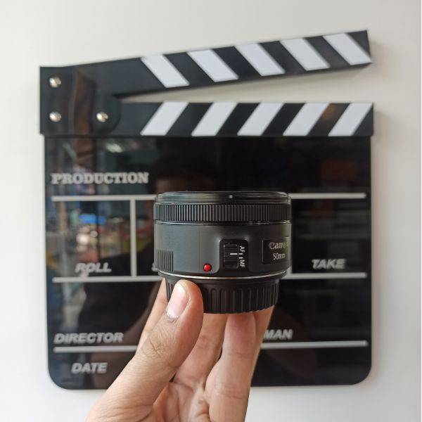 لنز دست دوم Canon EF 50mm f/1.8 STM Lens (جعبه دارد)
