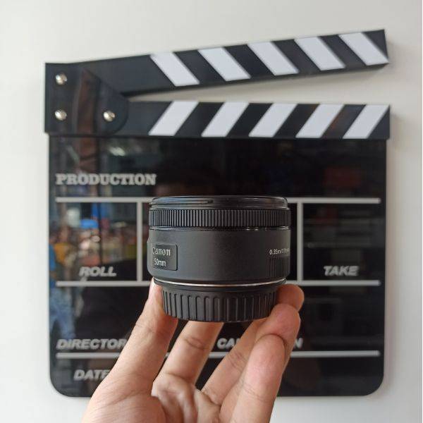 لنز دست دوم Canon EF 50mm f/1.8 STM Lens (جعبه دارد)