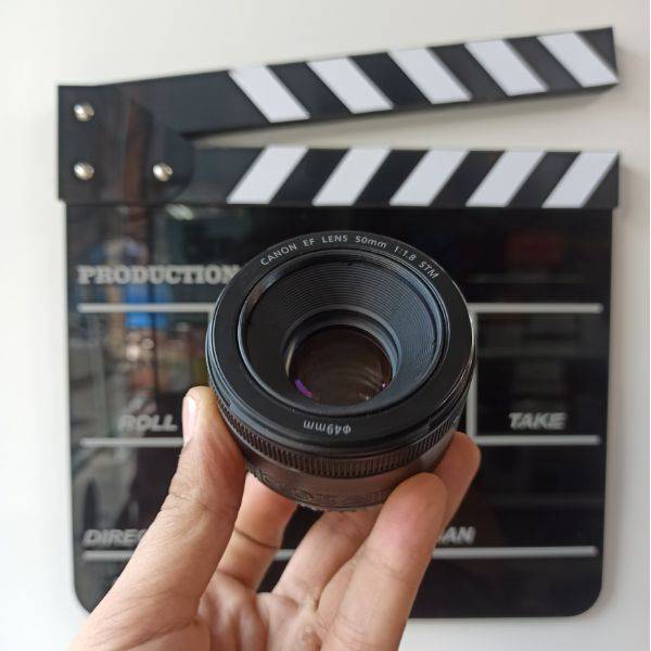لنز دست دوم Canon EF 50mm f/1.8 STM Lens (جعبه دارد)
