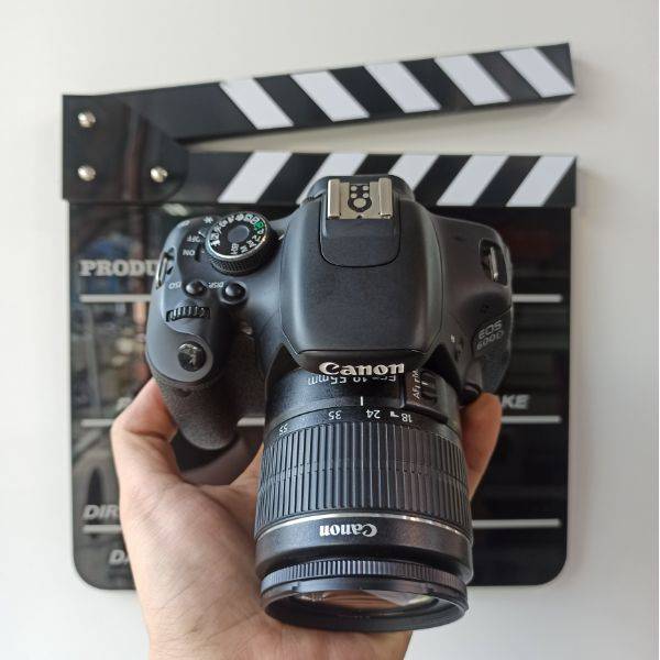 دوربین دست دوم عکاسی کانن Canon EOS 600D Kit 18-55 mm IS III (6000 شات)