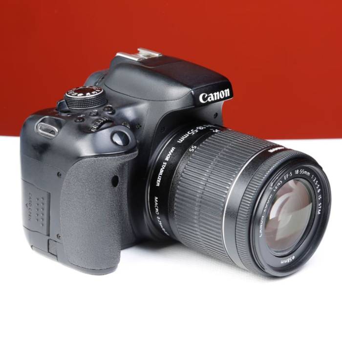 دوربین دست دوم عکاسی کانن Canon EOS 750D Kit 18-55mm f/3.5-5.6 IS STM (260000 شات)