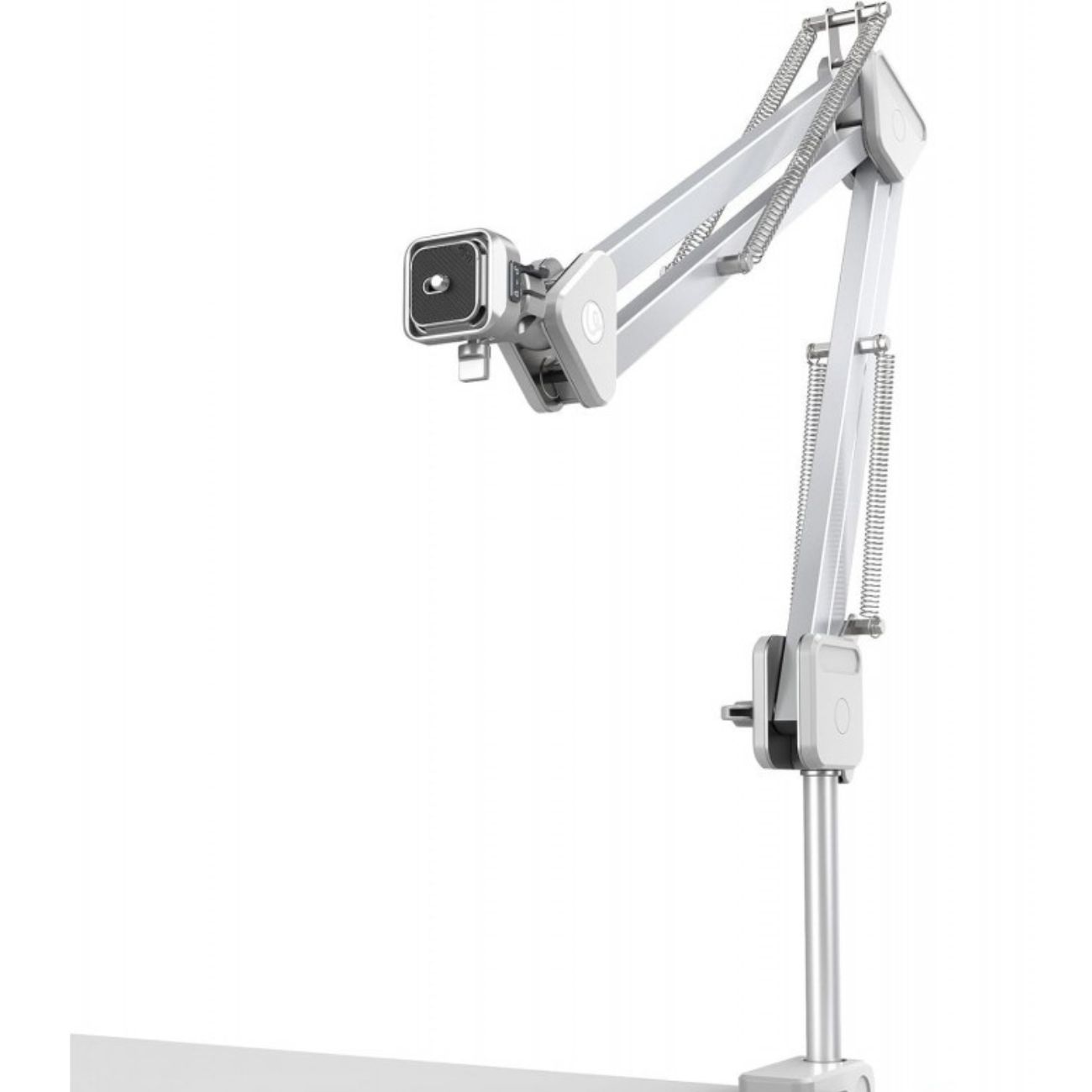 نمای روبرو پایه و بازویی نگهدارنده رومیزی اولانزی Ulanzi TH04 Desk Mount Stand