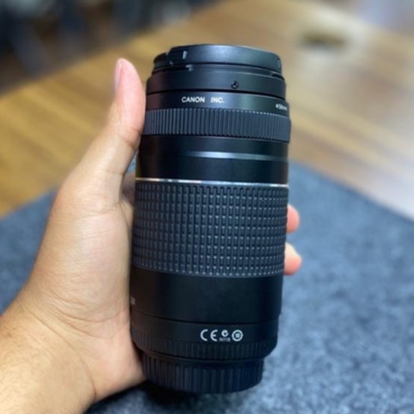 لنز دست دوم کانن Canon EF 75-300mm f/4-5.6 III (جعبه ندارد)
