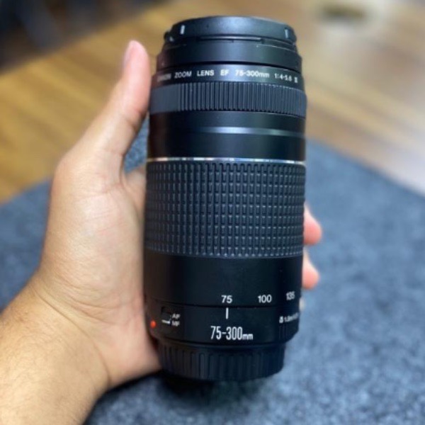 لنز دست دوم کانن Canon EF 75-300mm f/4-5.6 III (جعبه ندارد)