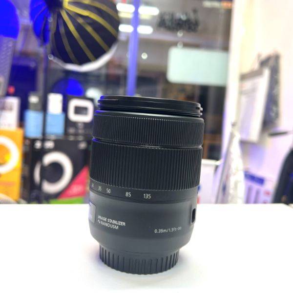 لنز دست دوم Canon EF-S 18-135mm f/3.5-5.6 IS USM Lens (جعبه ندارد)