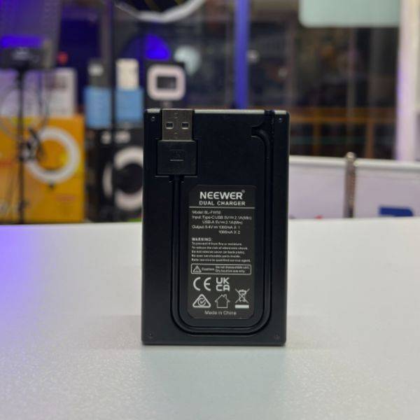 شارژر دوربین نیور دست دوم  Neewer NPFW50 Dual Charger