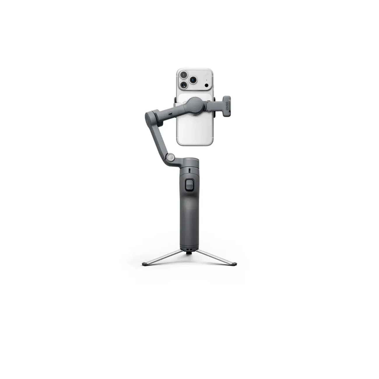 نمای نصب شده گیمبال موبایل دی جی آی DJI Osmo Mobile 8P Advanced Tracking Combo