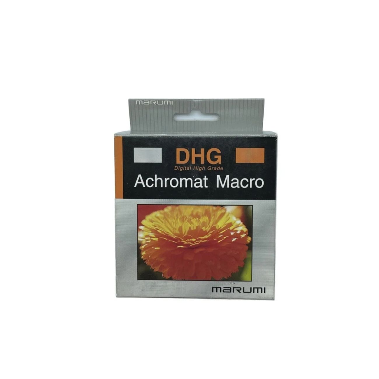 نمای بسته بندی فیلتر لنز مارومی مدل CLOSE-UP DHG ACHROMAT MACRO-330(+3) -67MM